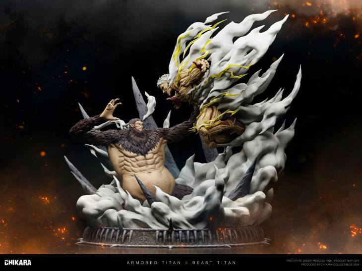 Chikara - Beast Titan vs Armored Titan - Image 3