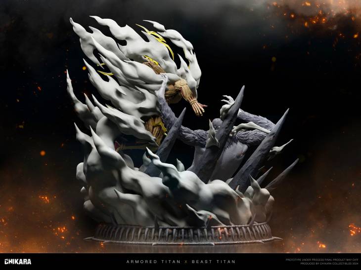 Chikara - Beast Titan vs Armored Titan - Image 5