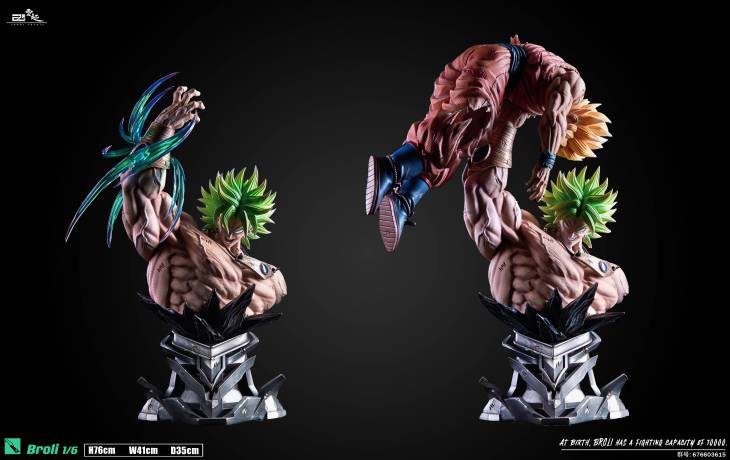 YunQi - Broly vs Goku StatueCorp