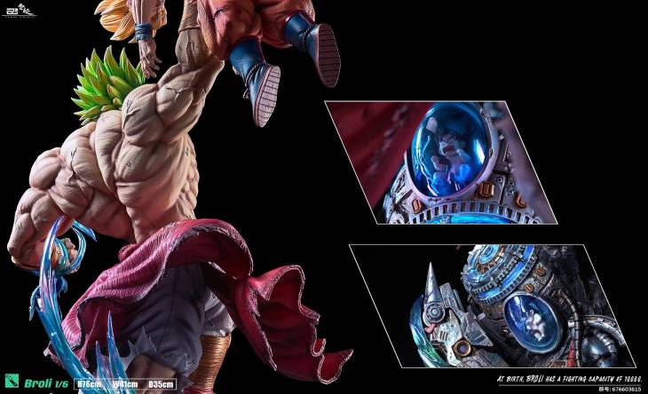 YunQi - Broly vs Goku StatueCorp