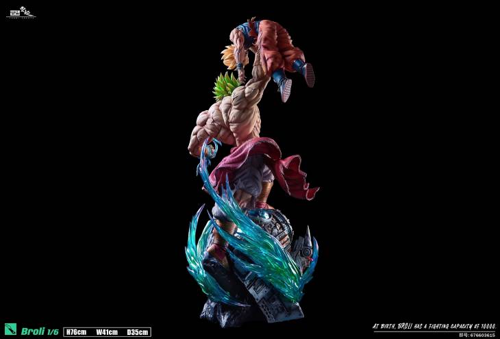 YunQi - Broly vs Goku StatueCorp