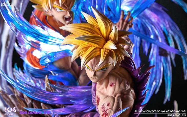 YunQi - Gohan and Goku StatueCorp