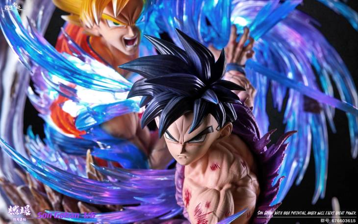YunQi - Gohan and Goku StatueCorp