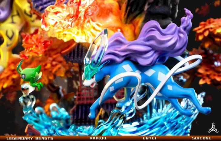 666 - Legendary Beasts Entei, Suicune and Raikou - Image 5