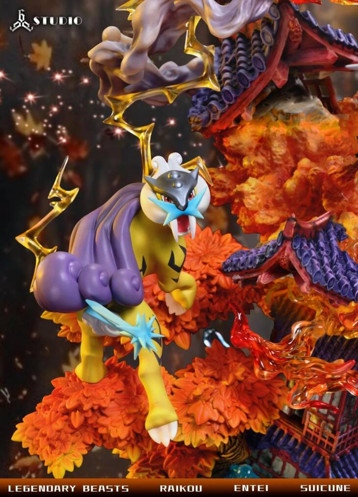 666 - Legendary Beasts Entei, Suicune and Raikou - Image 7