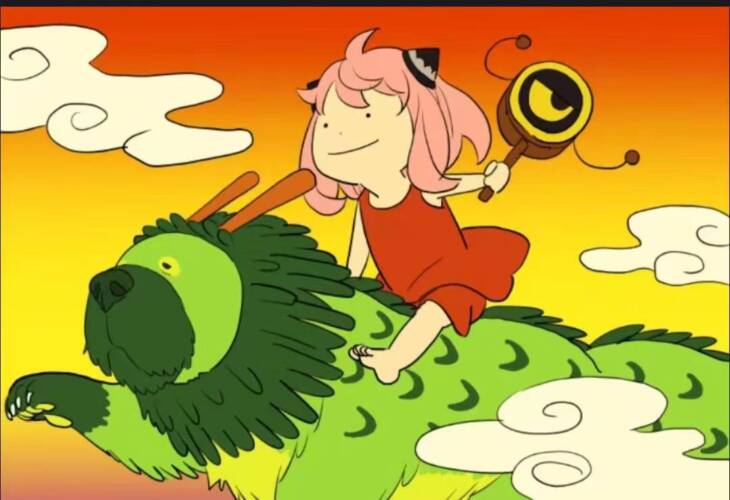 Waku Waku - Anya and Dragon - Image 11